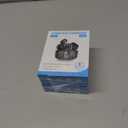 2 x Studio-Quality Wireless Ear Buds with Deep Bass & Enhanced Audio Clarity, Bluetooth 5.4, 10-Year Lifespan Earbuds, ENC Noise Cancelling Calls, Secure Fit Memory Foam Tips, IPX6 Waterproof (White)