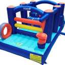 Hapcap Inflatable Obstacle Course Bounce House for Big Kids 8-12, Slide,Climbing Walls,Jumping Area,Simple Boxing Theme for Backyard Party,18L x 7.5' W x 6.5'H