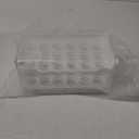 Egg Storage for Refrigerator, Egg Holder for Kitchen Countertop, PET & PP Egg Container for Fridge, Egg Dispenser for 36 Eggs, Double Layer, 18 Eggs per Layer (White)