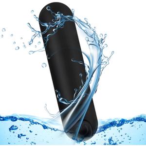 Handheld Electric Back Massager - Mini Waterproof&Rechargeable Handheld Deep Tissue Neck Black