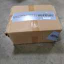 Fulmoon 50 Pcs 3 Ring Binders Bulk with 2 Interior Pockets Round Soft Flexible Ring Binders Holds 175 Sheets with Clear Cover for Office School(White,1 Inch)