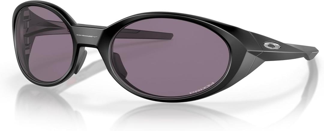 Oakley Men's Oo9438 Eyejacket Redux Rectangular Sunglasses (Matte Black/Prizm Grey)