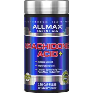 ALLMAX Essentials Arachidonic Acid+ - 120 Capsules - Increases Strength & Improves Endurance - Gluten Free - 30 Servings