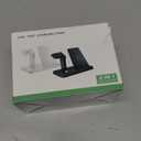 Wireless Charger for Samsung,3 in 1 Wireless Charging Station for Samsung Galaxy S25/S24/S23/Z Fold/Flip,Fast Phone Watch Charger Dock Stand for Galaxy Watch Ultra/7/6/5,Galaxy Buds (White)