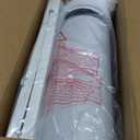 Plusluck Upgraded Portable Air Conditioner Window Vent Kit, With 5.9 Exhaust Hose, 4 Slide Seal Plates, Universal Coupler, Adjustable AC Vent Kit Ducting Universal for Horizontal & Vertical Windows