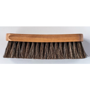 Horsehair Shoe brush with thick and soft bristles - for Shoe care
