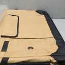 Pettycare 36 Inch Collapsible Dog Crate for Large Dogs, 4-Door Foldable Soft Dog Kennel with Chew Proof Mesh Windows, Indoor & Outdoor Travel Dog Crate, Beige