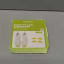 Bukihome Shoe Filler Insert - 3 Pairs Shoe Filler for Too Big Shoes, Heel Cushions for Women, Toe Inserts, Size Reducer Make Shoes Fit, Cushions for Women, Yellow, S