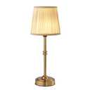 KDG Cordless LED Table Lamp, Portables Fabric Shade Desk Lamps Bronze 4000mAh
