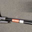 TABOR TOOLS GS01A Long Handle Grass Shears with Wheeled Support, 180 Blade Swivel, SK5 Heat-Treated Steel Blades, Chrome Plated, 38" Grass Clippers For Easy Upright Trimming, and Durable Steel Handle