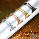 Dilando Bling Band and Case Compatible with Apple Watch Band 38mm 40mm 41mm 44mm 45mm 42mm Women, Slim Dressy Metal Bracelet Strap Rhinestone Bumper for Iwatch SE & Series 9 8 7 6 5 4 3 2 1(Gold,40mm)