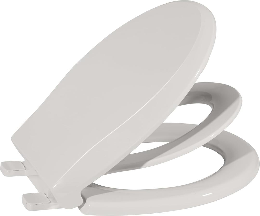 Toilet Seat, Round Toilet Seat with Toddler Seat Built in, Potty Training Toilet Seat Round Fits Both Adult and Child, with Slow Close and Magnets- Round Biscuit Toilet Seat, Round Toilet Seat with Toddler Seat Built in, Potty Training Toilet Seat Round Fits Both Adult and Child, with Slow Close and Magnets- Round Biscuit