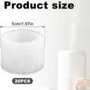 2 x 20pcs Humidifier Filters Replacement, Humidifier Wicking Filter Improve Humidification Efficiency Compatible with LV600S Dual200S Dual150 Classic300 Classic300S Classic160 Oasismist