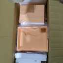 15-Drawer Utility Rolling Organizer Cart Multi-Use Storage-Peach - Color: Peach