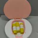 portable, foldable potty seat for toddler, Training Toilet Seat Emergency Toilet for Car, Camping, Outdoor, indoor (Pink, Small)