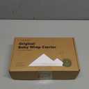 KeaBabies Baby Wrap Carrier - All in 1 Original Baby Carrier Newborn to Toddler Sling, Easy to Wear, Hands Free Bonding, Lightweight, Breathable Infant Wraps (Trendy Black) (One Size (Pack of 1))