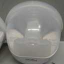 Paruu P10 Hands-Free Breast Pump Wearable, 338mmHg Strong Suction, Low Noise, 4 Modes & 9 Levels, Electric Breast Pump Portable, Smart Display, 19/21/24/28mm Insert/Flange, 2 Pack (White)