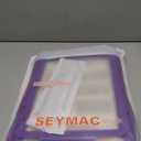 SEYMAC stock Case for iPad (A16) 11th/10th Generation 11''/10.9'' 2025/2022, Full-Body Drop Protection Case with Screen Protector &360 Rotate Hand Strap/Stand, Purple+Colorful