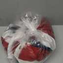 3x6Ft American Bunting Flags Outdoor, Patriotic Bunting for 4th of July Decorations, Memorial Day Patriotic Decorations, USA Pleated Fan Flag for Outdoor Indoor Use (Set of 3)