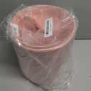 Umbra 1.25 Gallon Mini Waste Can with Removable Swing-Top Lid - Small Garbage Bin for Kitchen, Bathroom, Bedroom, Office - Compact Trash Can Fit Under Tables & Counters - Pink