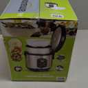 Hamilton Beach Digital Programmable Rice Cooker & Food Steamer, 8 Cups Cooked (4 Uncooked), With Steam & Rinse Basket, Stainless Steel (37518)