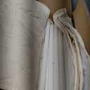 Tiny Land Kids Tent with Mat and Star Lights, Indoor Playhouse for Toddlers, 57"x36"x52" Large Reading Nook for Girls & Boys, Modern Bed Canopy for Kids Room (Cream)