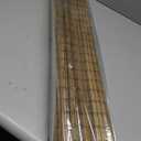 UNISHADES Cordless Bamboo Roman Shades for Windows, Blinds Size (34" W 64" H) Colour (Highfield Teak)