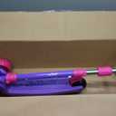 Nattork Kids Scooter for Boys Girls with Light Up Wheels, 3 Adjustable Height Handlebars, Lean-to-Steer Technology, Widen Anti-Slip Deck, 3 Wheel Scooter for kid ages 3-8, Support Riders Up to 110 LBS
