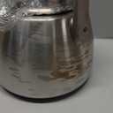 Sur La Table Kitchen Essentials 2 Qt Heavy Gauge Brushed Stainless Steel Whistling Tea Kettle  Durable Stovetop Kettle