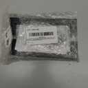 JOY DECOR Cabinet Handles, Black Cabinet Pulls, 2 Pack Kitchen Closet Handles 5 Inch, Square Drawer Pulls Stainless Steel Drawer Hardware, 128mm Hole Centers