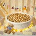 STARBOLO Ball Pit Balls - 2.75inches - Crush Proof Plastic Children's Toy Balls Macaron Ocean Balls for Birthday Party Games Pool 50 100 200 Pcs for Ballpit