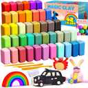 ESSENSON Air Dry Clay 42 Colors, Modeling Clay for Kids, DIY Molding Magic Clay for with Tools, Toys Gifts for Age 3 4 5 6 7 8+ Years Old Boys Girls Kids