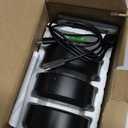 EZVALO Picture Lights for Wall, 2000mAh Rechargeable Battery Magnetic Poster Lights with 3 Color Temps & 12 RGB, Remote Dimmable Timer Painting Light, Wall Decor Light for Art Display, Frame (3 Pack) (Black)