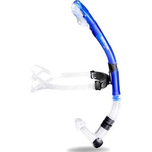 Seago Swim Snorkel for Lap Swimming, Dry Top Front Swimmer Gear for Adult Youth, Training Equipment in Pool and Open Water with Comfy Easy to Adjust Head Pads Food-Grade Silicone Mouthpiece