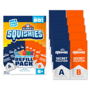Elmer’s Squishies Refill Pack, Creates 5 Additional Mystery Characters, 5 Count