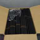 Mavivegue Shoe Rack with Cover, 10+1 Tier Tall Shoe Storage for 50-55 Pairs of Shoes, Shoe Organizer for Entryway, Closet (Black)