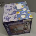 The Honest Company Comfort Dry Overnight Diapers, Up to 12 Hours Protection, Hypoallergenic, Cozy Cloud + Star Signs, Club Box Size 4 (2237 lbs), 48 Count