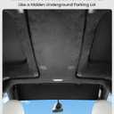 Zanch Upgraded Tesla Model X Sunshade Roof [No Gaps, Never Sag] 3PCS Heat Insulation Custom Fit Front Roof Glass Sun Shade for Model X 2020-2025, Black
