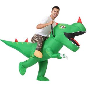 Double Couple Halloween Alien Dinosaur Costume Halloween Blow up Costumes