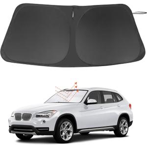Windshield Sun Shade Custom Fit for 2006-2011 Honda Civic Accessories Foldable Sunshade Sun Blocker Protect Car from Sun Rays & Heat Damage Keep Car Cooler