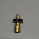 Flame King Propane Tank Adapter POL to QCC1 Type Converts Propane Tank from Old to New Connection