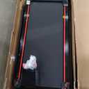 RHYTHM FUN Treadmill with Incline, Walking Pad with Handle Bar,300lbs Walking Pad with APP, Portable Folding Walking Treadmills for Home/Office with Low Noise