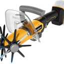 Mini Handheld Tiller Cultivator for Gardening Compatible for Dewalt 20V