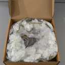 Fudios Lighted White Cherry Blossom Garland Decor with Timer 96 LED Fairy Lights 6FT for Mantle, Artificial Flower Vine with Lights Battery Operated Valentines Wedding Party Indoor Outdoor