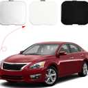 Front Bumper Tow Hook Cover Towing Eye Cap for Nissan Altima 2013 2014 2015 622A03TA0A 622A0-3TA0A (Silver, Right Passenger Side)