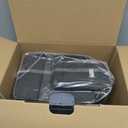 KIDISLE Hot & Iced Coffee Maker with Bold Setting, Single Serve Coffee Maker for K Cup and Grounds, 6-14 Oz Brew Sizes, 50 Oz Removable Water Tank, One Cup Coffee Machine with Reusable Filter, Black