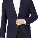 Amazon Essentials Men's Long-Sleeve Button-Front Stretch Blazer, Size 48