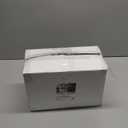 Ciaell 12 PCS Plastic Ribbed Wine Glasses - 10 OZ Plastic Square Wine Glasses with Stem - Disposable Champagne Cups for Parties & Weddings & Party & Valentine's Day (Clear)