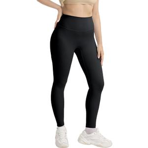 PriFasn No Front Seam High Waisted Leggings Tummy Control Workout Running Yoga Pants for Women (M)