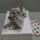 MOMENTS IN TIME Lighted Windmill Christmas Village Building LED Lights & Animation 12.2 Handcrafted House Battery Operated Holiday Decoration Gift Wrapped Ready